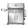 Barbacoa de gas Napoleon Rogue® PRO-S 625 RSIB de acero inoxidable SIZZLE ZONE™ 7 con quemador lateral y trasero