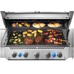 Napoleon Prestige® 665 RSIB SIZZLE ZONE Barbacoa™ de gas de 7 quemadores con 1 trasero