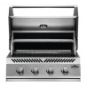 Barbacoa de gas empotrada Napoleon 500 Bi Series 32 con 4 quemadores de acero inoxidable