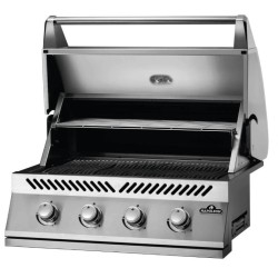 Napoleon 500 Bi Series 32 built-in gas barbecue with 4 stainless steel burners