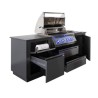 OASIS® 105 Napoleon Cocina al aire libre con parrilla lateral de la serie Sizzle Zone® 700