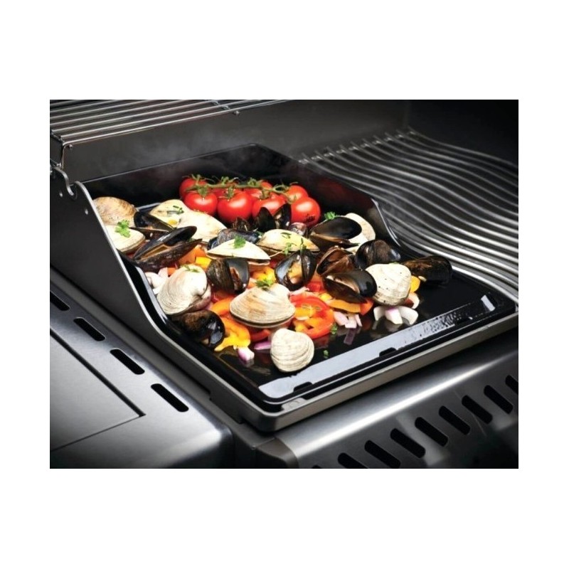 Plancha aus emailliertem Napoleon aus Gusseisen für Grills der Rogue- oder Prestige-Serie