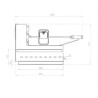 Le Marquier Vulcain Barbecue with Built-In Rotisserie 61x33