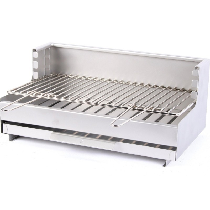 Le Marquier Original Stainless Steel Built-In Barbecue 52x35 Le Marquier Original Stainless Steel Built-In Barbecue 52x35