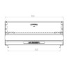 Le Marquier Original Edelstahl Einbaugrill 52x35