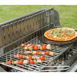 Le Marquier Irissarry Churrasqueira em Aço Inox com Rotisserie 78x32