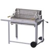 Barbecue Le Marquier Irissarry Inox avec Chariot et Tournebroche