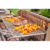 Le Marquier Irissarry Edelstahlgrill mit Wagen und Drehspieß