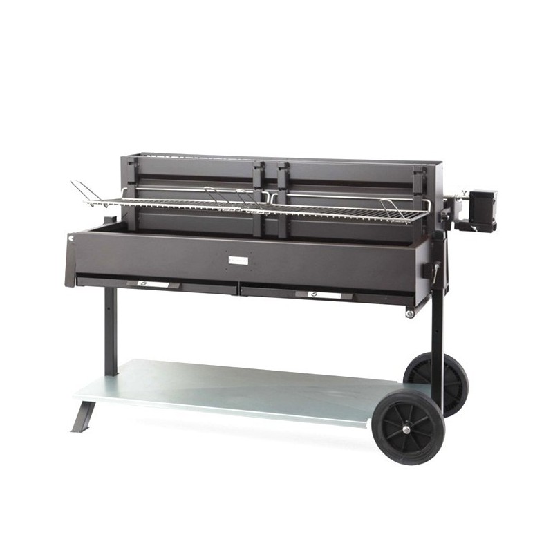 Le Marquier Méchoui Barbecue su carrello e girarrosto Le Marquier Méchoui Barbecue su carrello e girarrosto