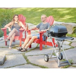 Barbacoa de gas Napoleon TravelQ PRO285X con carro plegable