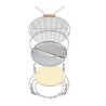Kamado Monolith One 55 Grill with Cart