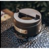 Kamado Monolith Classic Pack Pro 2.0 Grill mit Trolley-Abdeckung und Pizzastein