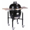 Kamado Monolith Classic Pack Pro 2.0 Grill with Trolley Cover and Pizza Stone