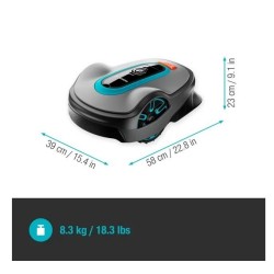Gardena Smart Sileno life 1500 connected robot lawn mower