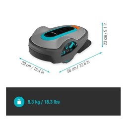 Robot cortacésped conectado Gardena Smart Sileno life 750