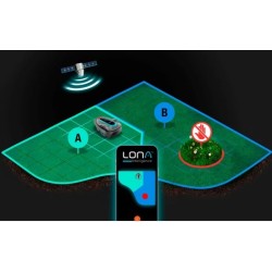 Gardena Smart Sileno Free Mähroboter ohne Begrenzungskabel 600m2