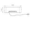 Exklusive elektrische Plancha 260 DUO L 78 x T 49 cm Le Marquier