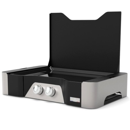 Plancha gaz Exclusive 260 DUO L 78 x P 49 cm Le Marquier