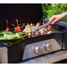 Plancha gaz Exclusive 260 DUO L 78 x P 49 cm Le Marquier