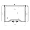 Plancha gaz Exclusive 260 DUO L 78 x P 49 cm Le Marquier