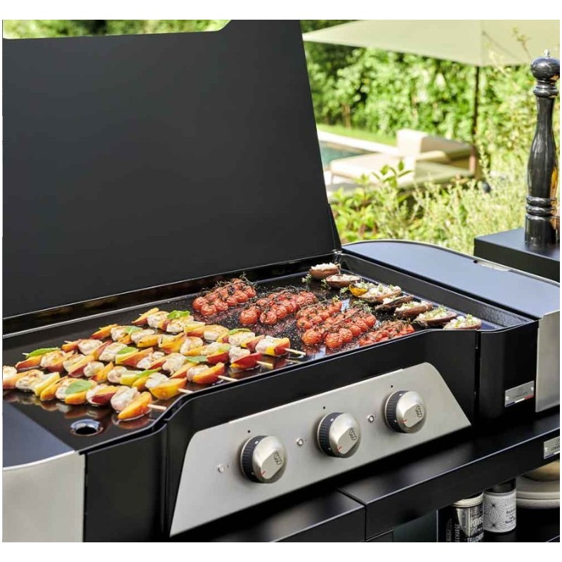 Plancha gaz Exclusive 375 XL DUO 78 x P 49 cm Le Marquier Plancha gaz Exclusive 375 XL DUO 78 x P 49 cm Le Marquier