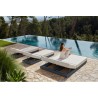 Garden furniture Vondon lounge Pixel module sofa Vondom fabric Silvertex taupe