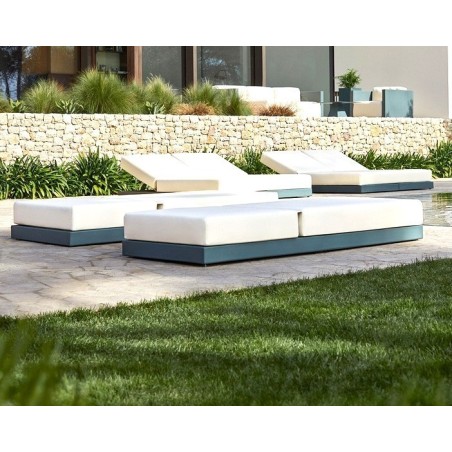 Vondon Lounge Vondon Lounge Pixel Divan-Modul Vondom Stoff Silvertex weiß