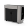 Plancha gaz sur chariot Le Marquier Exclusive 375 XL DUO