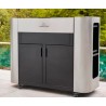Plancha gaz sur chariot Le Marquier Exclusive 375 XL DUO
