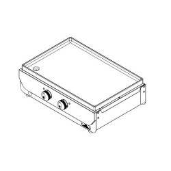 Piastra elettrica originale DUO 260 Le Marquier