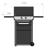 Original DUO 260 Trolley Gasgrill Le Marquier