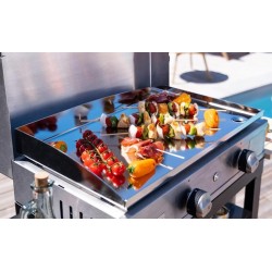 Stainless steel gas plancha 260 Le Marquier