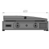 Stainless steel gas plancha 260 Le Marquier