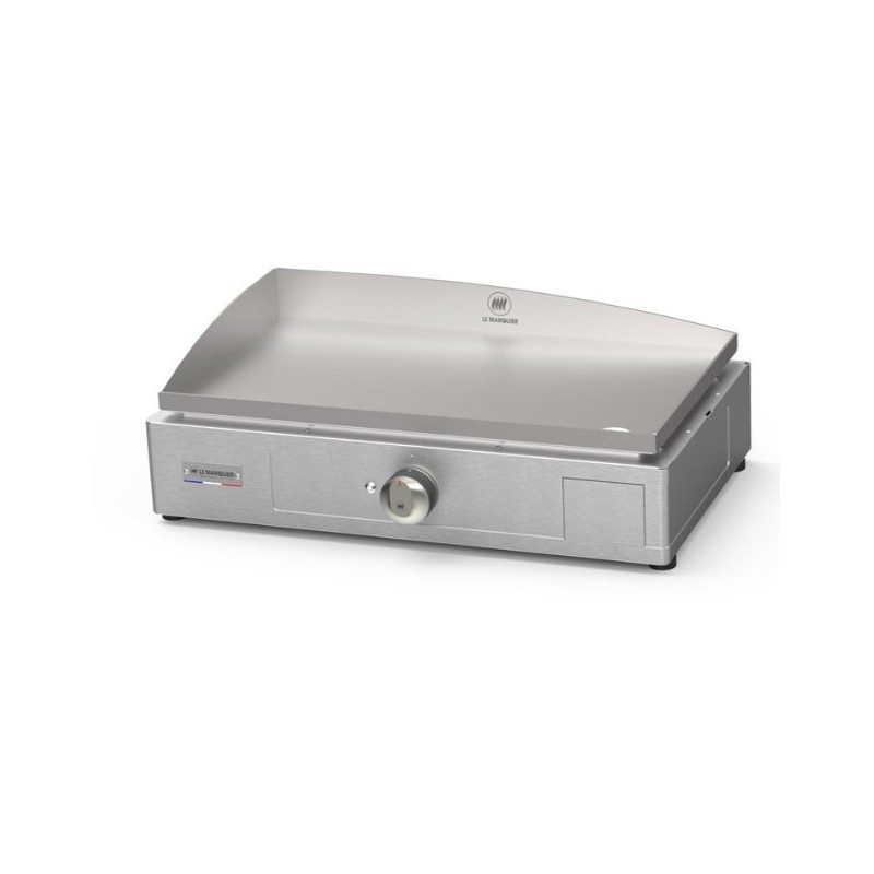 Die elektrische Plancha 160 aus Edelstahl von Le Marquier