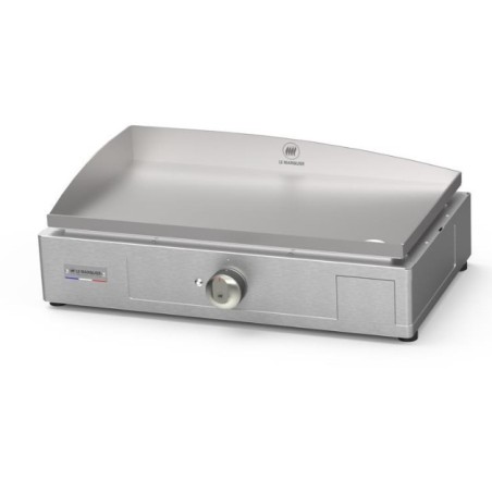 Die elektrische Plancha 160 aus Edelstahl von Le Marquier