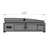 The electric plancha stainless steel 160 Le Marquier