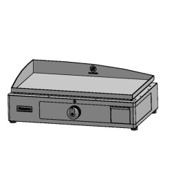 The electric plancha stainless steel 160 Le Marquier
