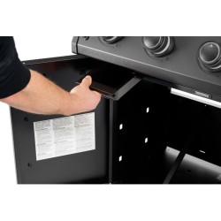 Napoleon Phantom 30 Rogue® PRO Plaincha a gás de 4 bocas com carrinho