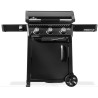 Plancha de gas Napoleon FREESYTLE LPG negro de 3 quemadores con carro