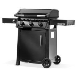 Napoleon FREESYTLE plancha a gás de 3 bocas a GLP preto com carrinho