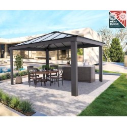 Tonnelle de jardin Dallas 4.2X4.2 Canopia