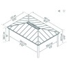 Garden Arbor Dallas 6.11X4.2 Canopia