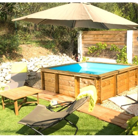 Tropic Junior Piscina Elevada de Madera 226x226 Bwt