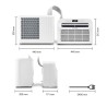 Aire acondicionado móvil camping PAC-C 1500 S WiFi Trotec