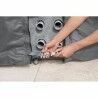 Copertura per piscina Spa Bestway EnergySense 230 x 230 cm Grigio