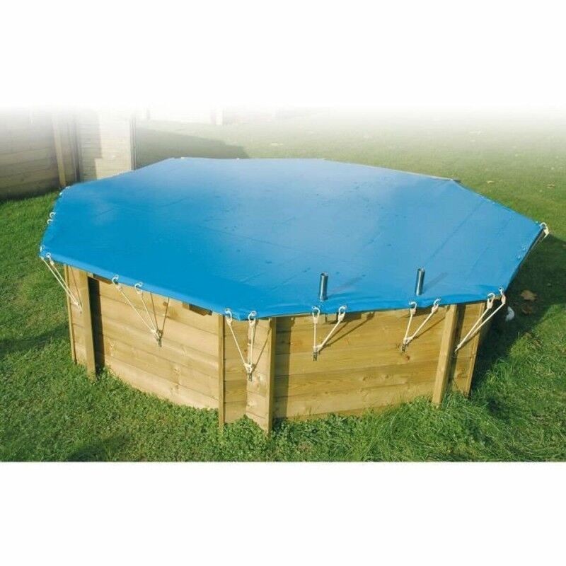 Copertura per piscina Ubbink Azzurro 426 x 426 cm Copertura per piscina Ubbink Azzurro 426 x 426 cm