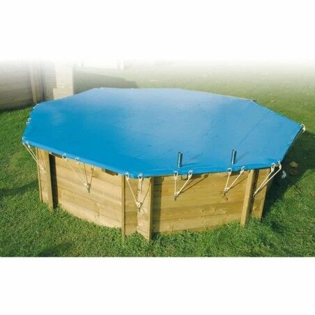 Cubrepiscinas Ubbink Azul 426 x 426 cm