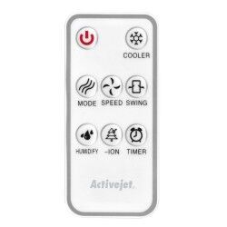 Climatizador Evaporativo Portátil Activejet KS-1065BPJ Blanco