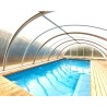Cobertura de piscina alta telescópica Trend Standard 6.5x10.6x2.10m Abrilios