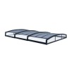 Flat Majorca Telescopic Pool Enclosure for 6x4m Pool